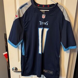 NFL Titans Navy and Light Blue Jersey